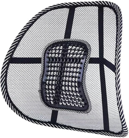 Mesh Lumbar Support for Honda CR-V Hybrid 2020-2025, Breathable Summer Car Back Cushion with Massage Beads Ergonomic Driving Seat Posture Corrector Pad