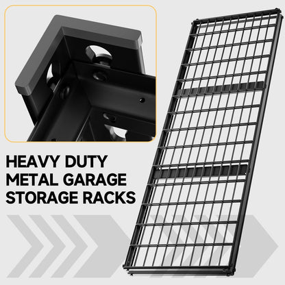 5-Tier 60" W X 20" D X 72" H Storage Shelves 2500LBS Metal Garage Shelving Adjustable Storage Shelf Metal Racks with Shelves Heavy Duty Shelving Units and Storage Utility Shelf