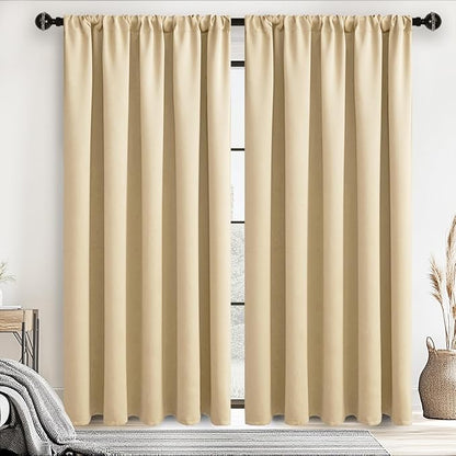 JIUZHEN Blackout Curtains for Bedroom