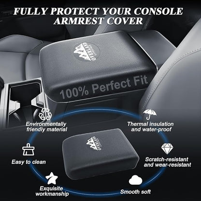 BIBIBO for 2025 2026 Toyota 4Runner Center Console Cover 2025 2026 Toyota 4Runner Arm Rest Cover with Silicone Hidden Storage Box 2025 4Runner Secret Compartment Armrest 4Runner 2025