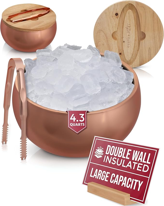 Gusto Nostro 4.1L Insulated Ice Bucket