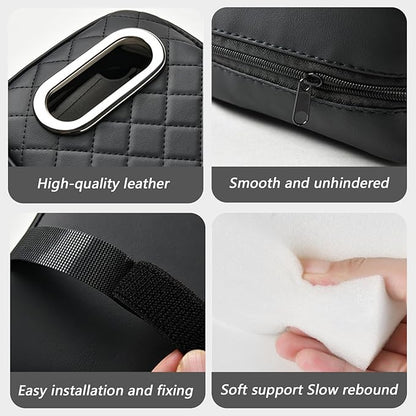 Center Console Cover for KIA Seltos 2019 2020 2021 2022 2023 2024 2025, Leather Arm Rest Armrest Cover for Car, Center Console Armrest Cover Armrest Storage Box, Interior Accessories