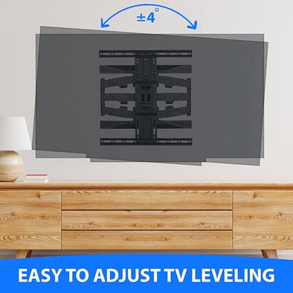 Mount Factory Heavy-Duty Full Motion TV Wall Mount