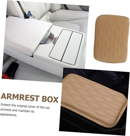 Car Armrest Pad Center Console Pad Automotive Console Armrest Cushion Memory Foam Protective Stylish Design