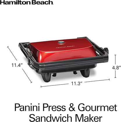 Hamilton Beach Panini Press Sandwich Maker & Electric Indoor Grill