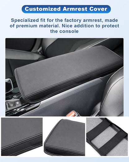 CDEFG for 2025 2026 Toyota Camry Accessories Armrest Cover for 2025 2026 Toyota Camry(XSE/XLE/SE/LE) Center Console Cover Middle Console Pad Arm Rest Central Consola Cushion Seat Box Cover