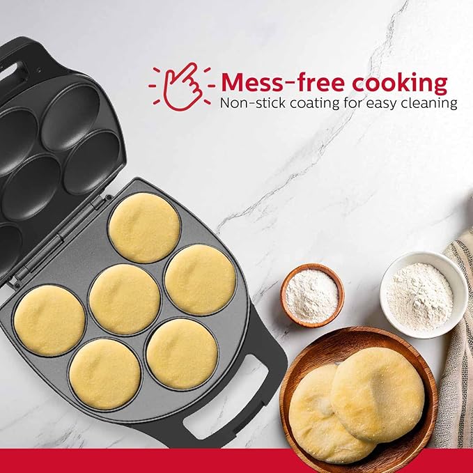 Holstein Housewares Non-Stick 6-Section Multi-Food Maker