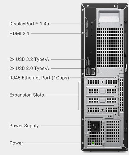 Dell Pro Slim QCS1250 Business Desktop, New OptiPlex Version, Intel Core