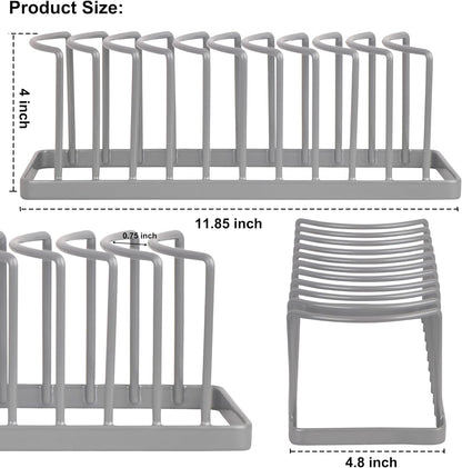 Hat Organizer for Baseball Caps - 4 Pack Space Saving Hat Stand Hold 40 Caps - Premium Metal Hat Rack for Baseball Caps Display & Organizer - No Install Hat Holder for Closet