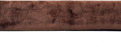 BIRDROCK HOME Memory 3" Memory Dog Bed | Ultra Soft Plush Pet Bed | Pet Mat (34 x 22, Brown)