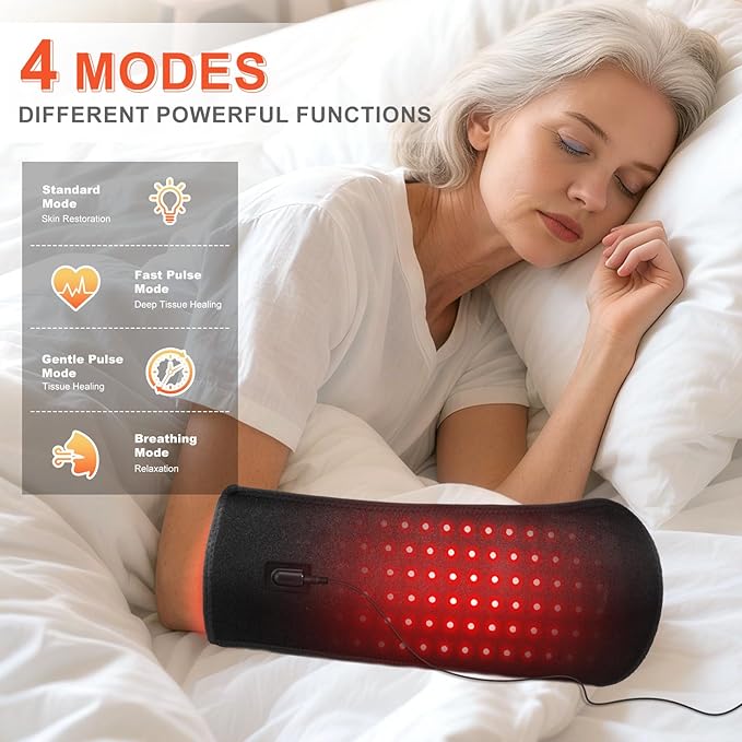 Red Light Therapy for Hands & Wrist, 2026 Upgrade 4 Therapy Modes, 5-Level
