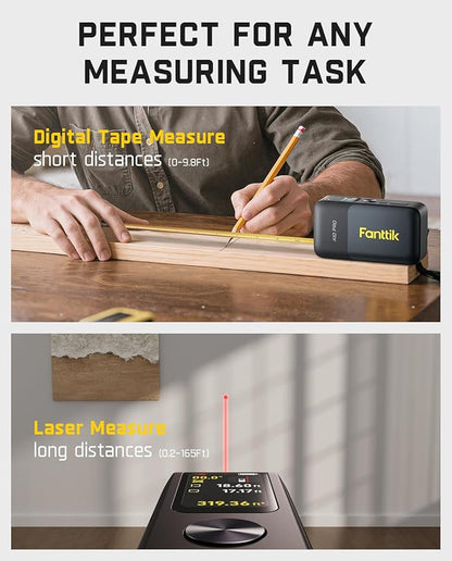 Fanttik A10 Pro 2-in-1 Digital Laser Tape Measure