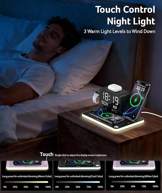 acer 7-in-1 Wireless Charging Station: Charger Stand