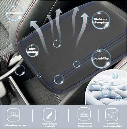SHAOHAO for 2025 2026 Hyundai Kona Center Console Cover Fit for 2024 2025 2026 Hyundai Kona Accessories (SE, SEL, N Line, Limited Armrest Cover 2025 2026 Kona SX2 Arm Rest Cushion Soft Pad Protector