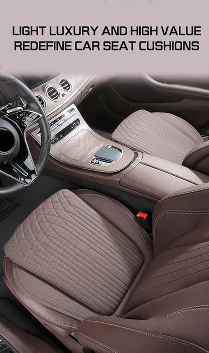 Car Seat Cushion Fit for BMW Accessories Front and Rear Seat Pad for Car Driver Seat Office Chair Mocha Brown(1PC)