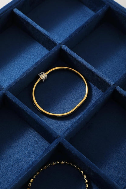 Jewelry Organizers And Storage, Velvet Jewelry Trays,Premium Flat Watch Tray,Luxury Jewelry Display For Vendors,Blue Necklace Display For Selling