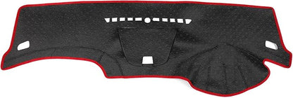 X AUTOHAUX Car Dashboard Cover Nonslip Black Red Sun Pad for Cruze 2011-2014