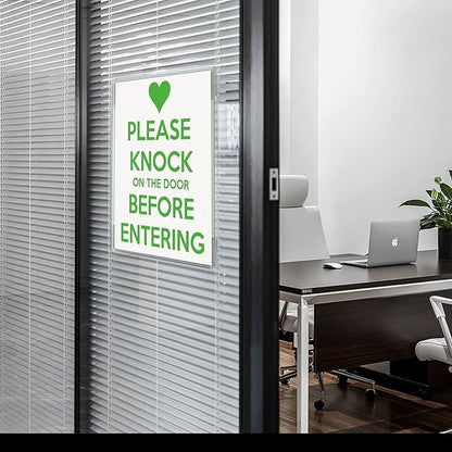 Dingelex Acrylic 8.5x11 Horizontal Sign Holder, 12 Pack, No Drilling