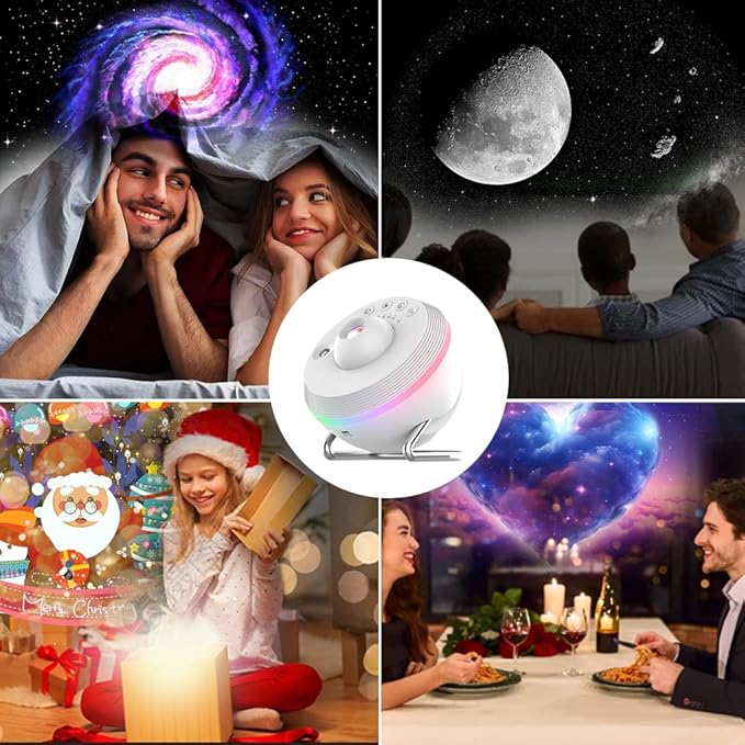 Galaxy Projector for Bedroom, 13 in 1 Planetarium Projector