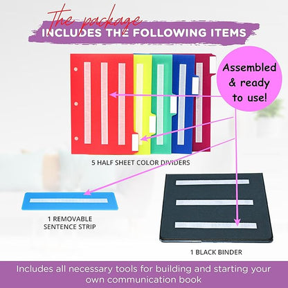 Smile4autism Small 7x9” Tools Perfect to Keep Your Loose Visual Picture Cards