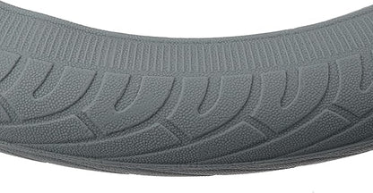 uxcell Universal Gray Silicone Anti-Slip Steering Wheel Cover Protector for Car Vehicle