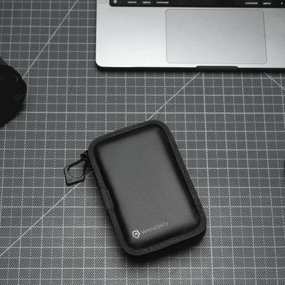 WANDRD Memory Card Case - Durable SD, Micro SD Card Holder for Creators | Camera Accessories & Electronics Organizer for Travel (Black)