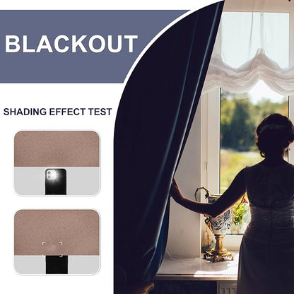 JIUZHEN Blackout Curtains for Bedroom