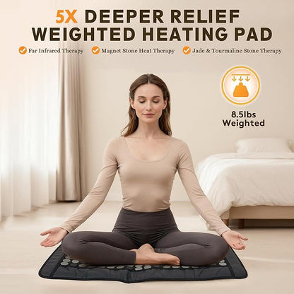 UTK Far Infrared Heating Pad, 5X Pain Relief