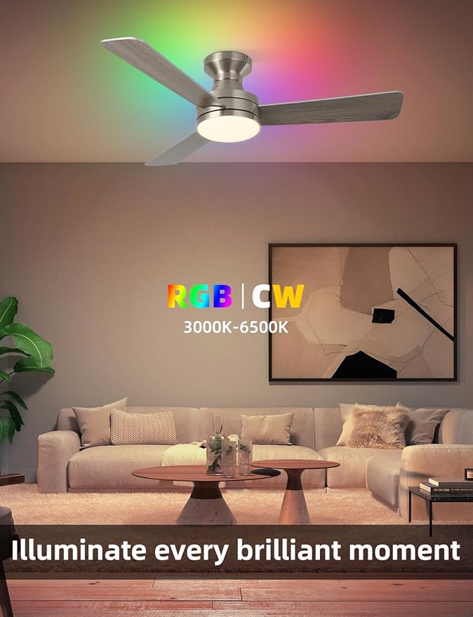 Homlit 42 inch RGB Ceiling Fan