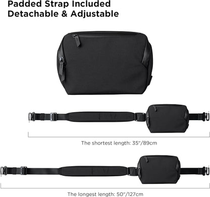 ALPAKA Vertex Pouch - Mens Sling Bag, Fits iPad Mini, Electronics & Accessories, Removable Strap, Weatherproof Fabric