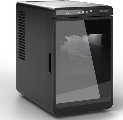Crystal Clear Ice Maker, Compact Countertop Ice Machine, 3 x 1.6 Ice Cubes