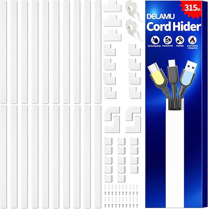 Delamu Cord Hider, 315in Wire Covers