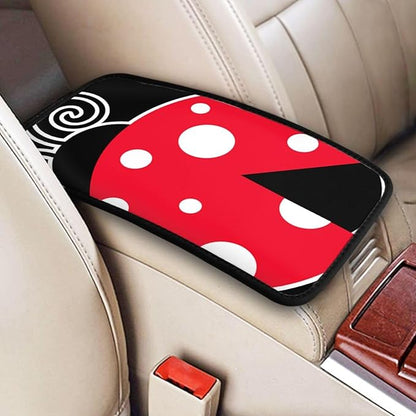 Ladybug Universal Center Console Armrest Cover Pad Car Armrest Protector for Most Cars, Suvs & Trucks, Cushion with Easy Installation