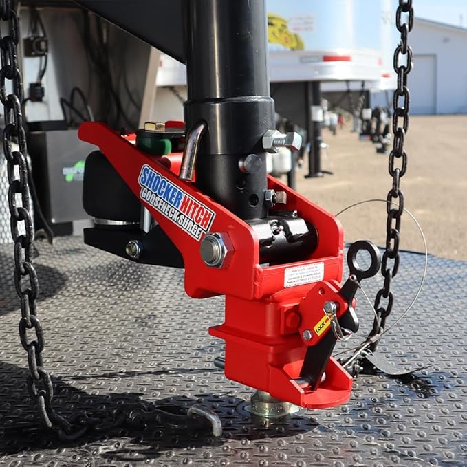 Shocker 30K Gooseneck Surge Air Hitch & Shift Lock Coupler