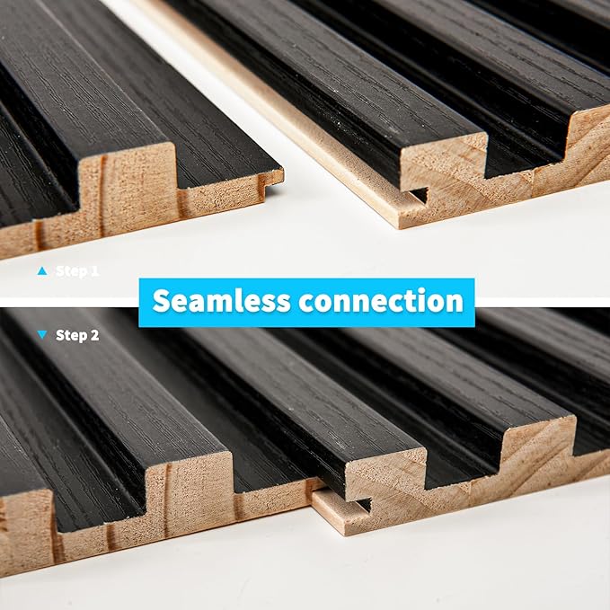 Art3d Slat Wood Wall Paneling for Interior and Ceiling Decoration