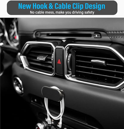 TT&C 2-Pack Magnetic Phone Mount for Car Dashboard - Super Strong N52 Cell Phone Holder (High-Bond Adhesive) - Compatible with Samsung Galaxy S25 S24 S23 Ultra, Pixel 9 & All Other Phones