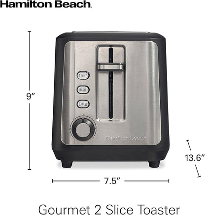 Hamilton Beach Gourmet 2 Slice Slot Toaster