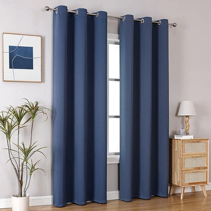 ChrisDowa Grommet Blackout Curtains