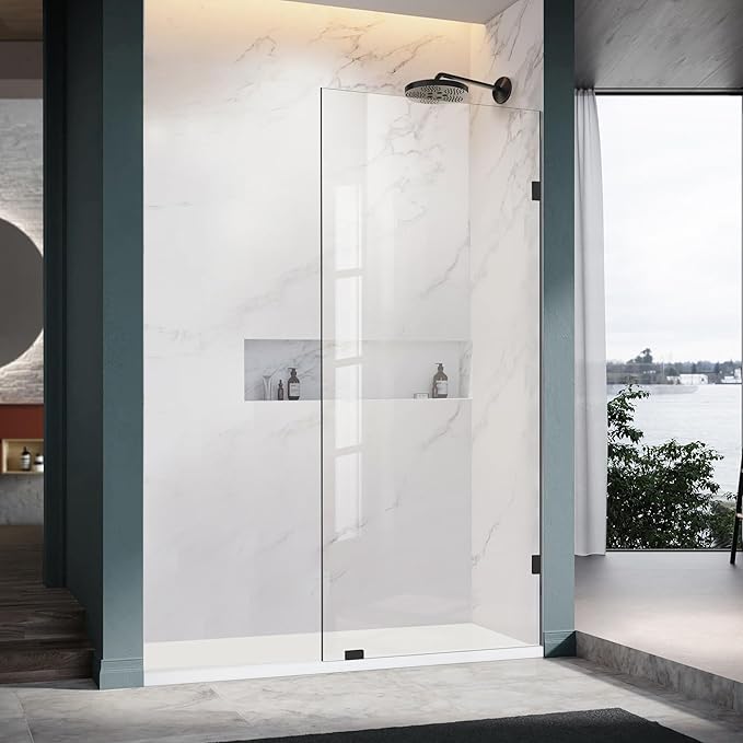 Bathroom Shower Glass Door 34 * 74"