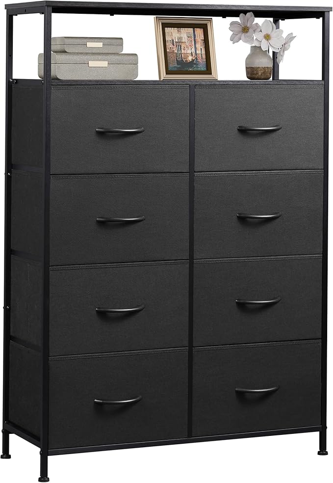 WLIVE Fabric Dresser for Bedroom