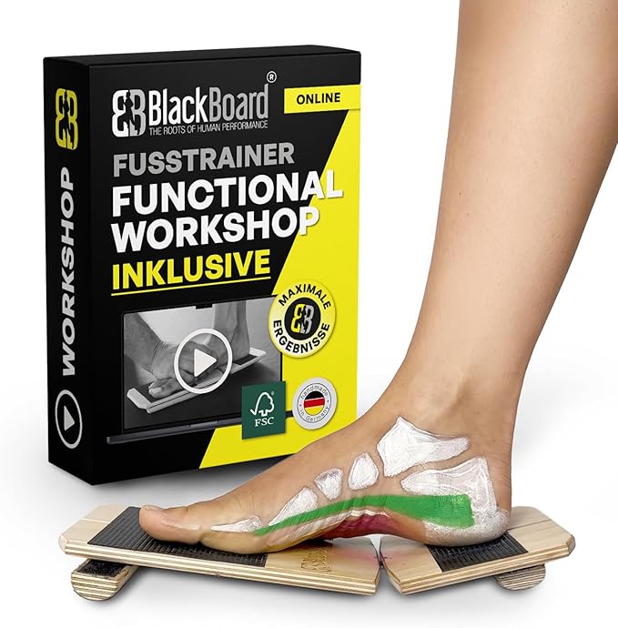 BlackBoard® Foot Trainer incl. Workshop & Training Center | Effective foot