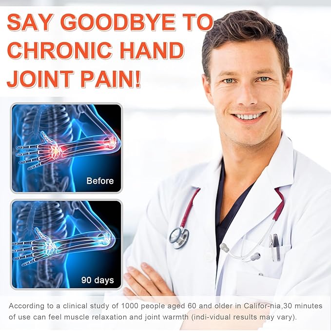 Red Light Therapy for Hands & Wrist, 2026 Upgrade 4 Therapy Modes, 5-Level