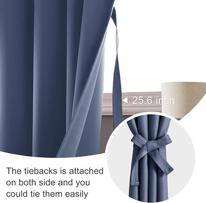 JIUZHEN Blackout Curtains for Bedroom