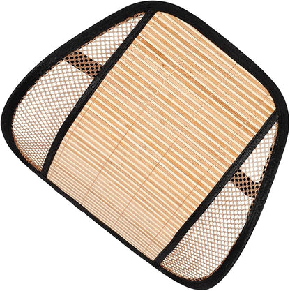 Lumbar Support Cushion for Car Seat Home Ergonomic Back Rest Pillow Breathable Mesh Cover for Lower Versatile Use for Office Chair Travel