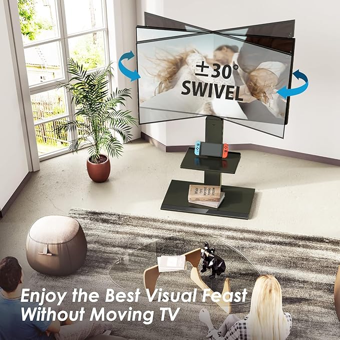 FITUEYES Floor TV Stand with Mount