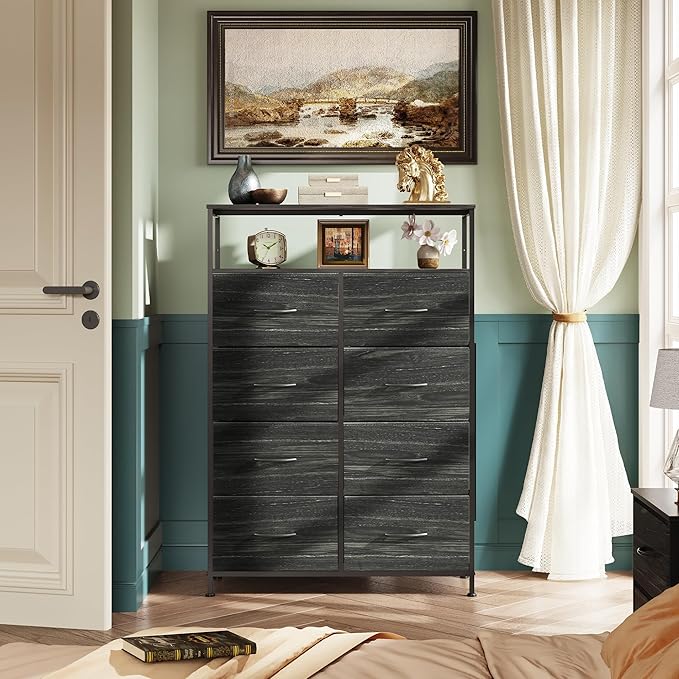 WLIVE Fabric Dresser for Bedroom