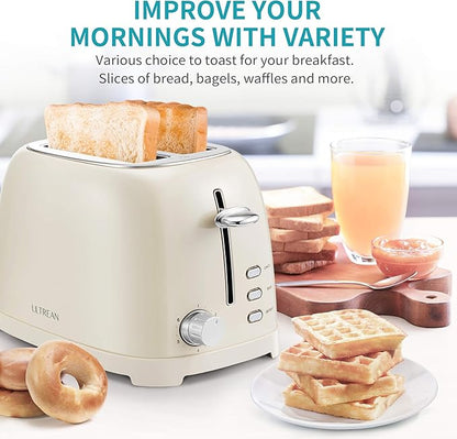 Ultrean Toaster 2 Slice with Extra-Wide Slot