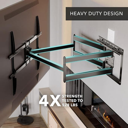 Mount-It! Long Arm Full Motion TV Wall Mount, Extra Long 42.5-Inch Extension