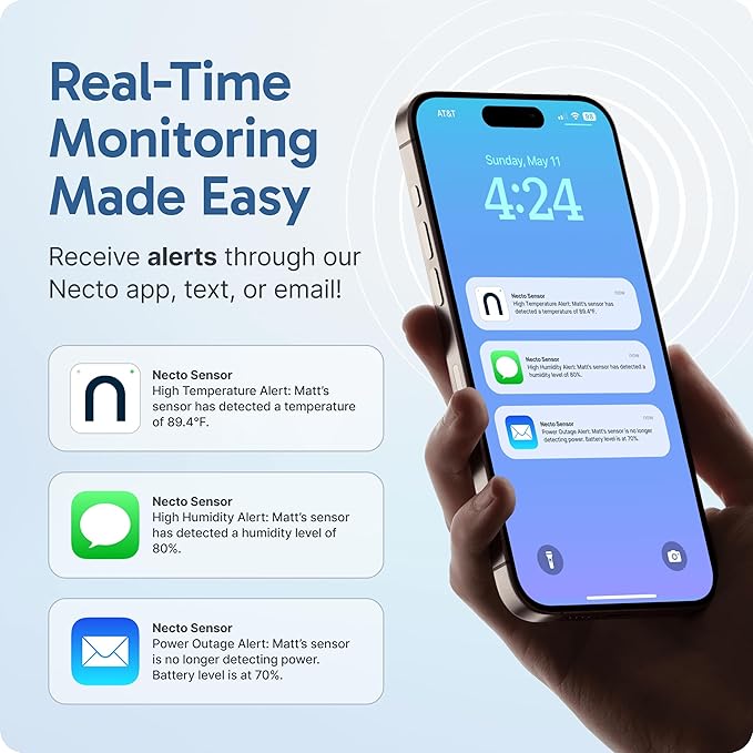 Necto Cellular Temperature Monitor