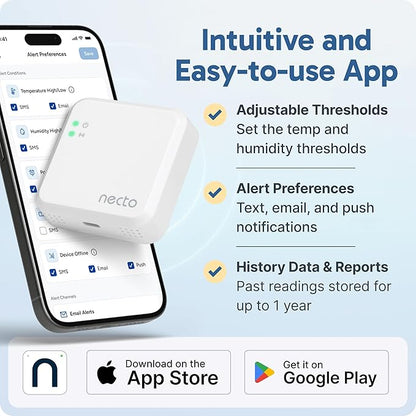 Necto Cellular Temperature Monitor